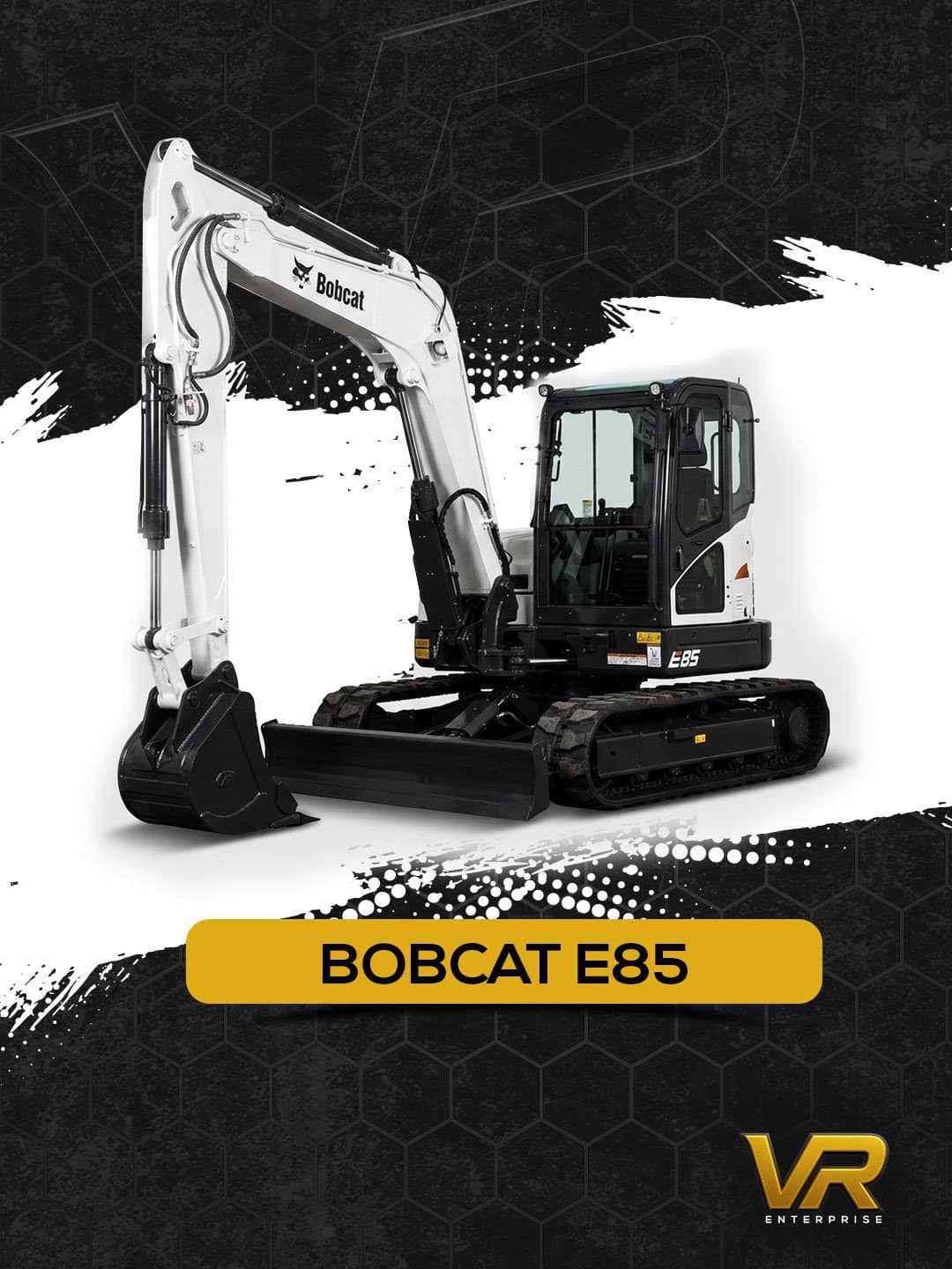 Bobcat E85 excavadora de VR Enterprise