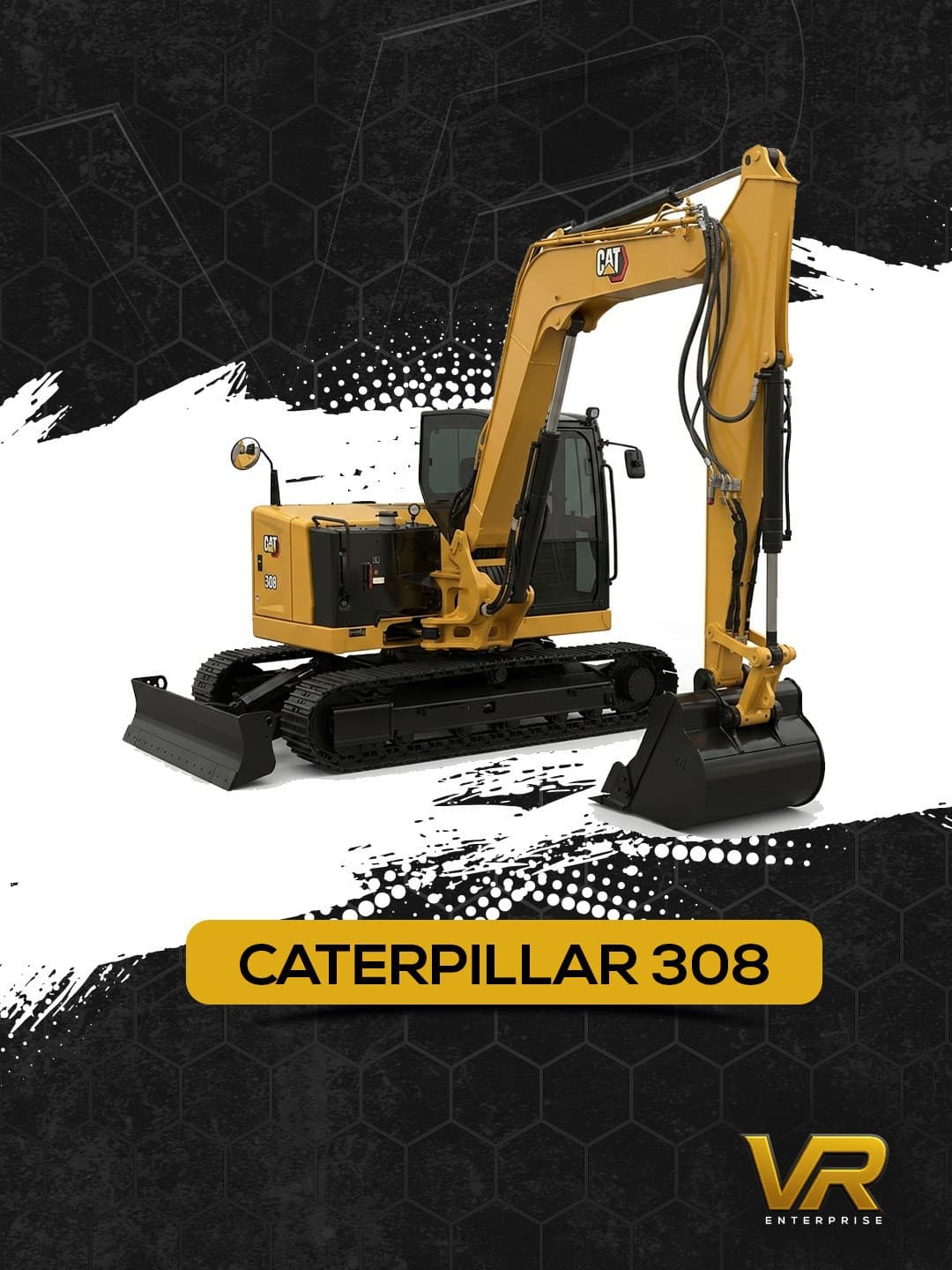Caterpillar 308 excavadora de VR Enterprise