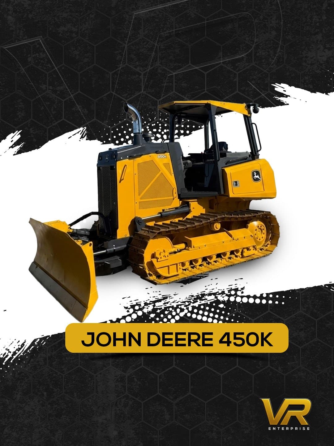 John Deere 450K dozer de VR Enterprise