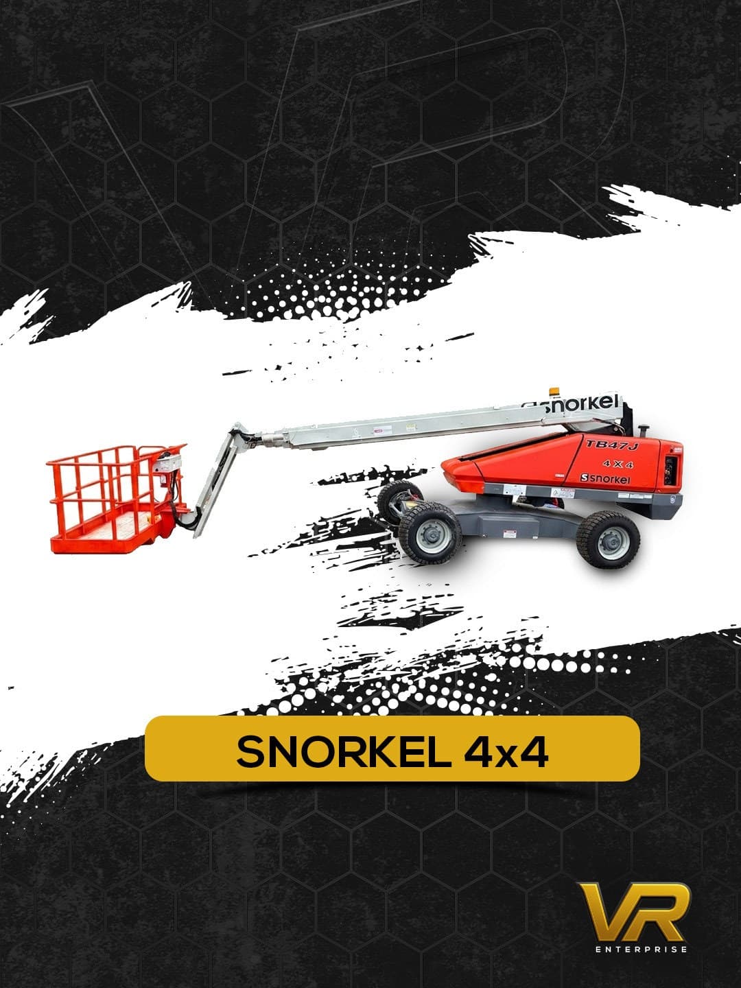 Snorkel 4x4 plataforma de elevacion de VR Enterprise